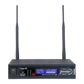 Parallel Handheld wireless system package. Half rack, metal chassis true diversity receiver 566MHz